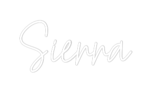Custom Neon Text - Sierra