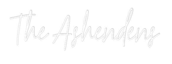 Custom Neon Text - The Ashendens