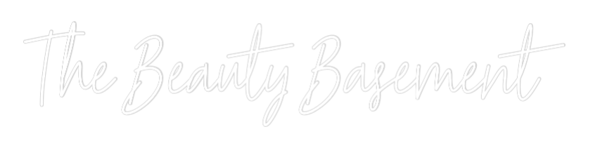 Custom Neon Text - The Beauty Ba...