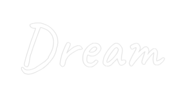 Custom Neon Text - Dream