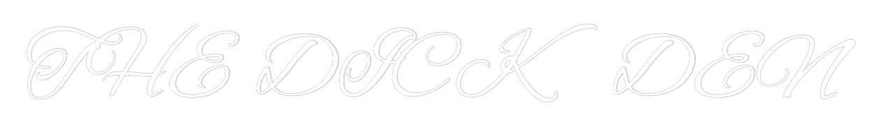 Custom Neon Text - THE DICK DEN
