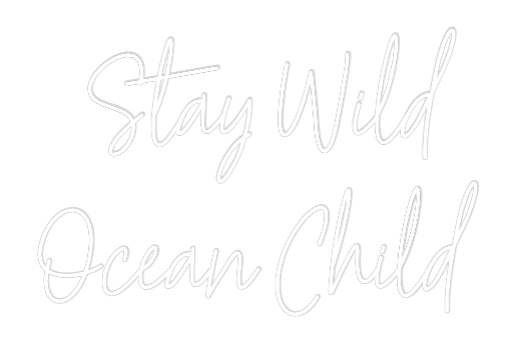 Custom Neon Text - Stay Wild
Oc...