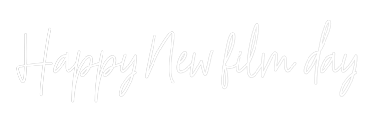 Custom Neon Text - Happy New fil...