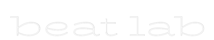 Custom Neon Text - beat lab