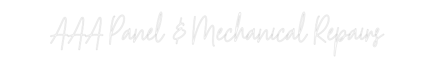 Custom Neon Text - AAA Panel & M...