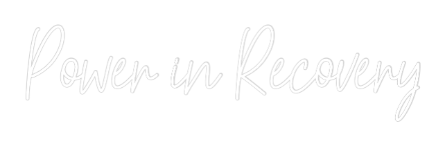 Custom Neon Text - Power in Reco...