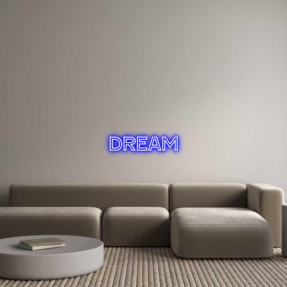 Custom Neon Text - Dream