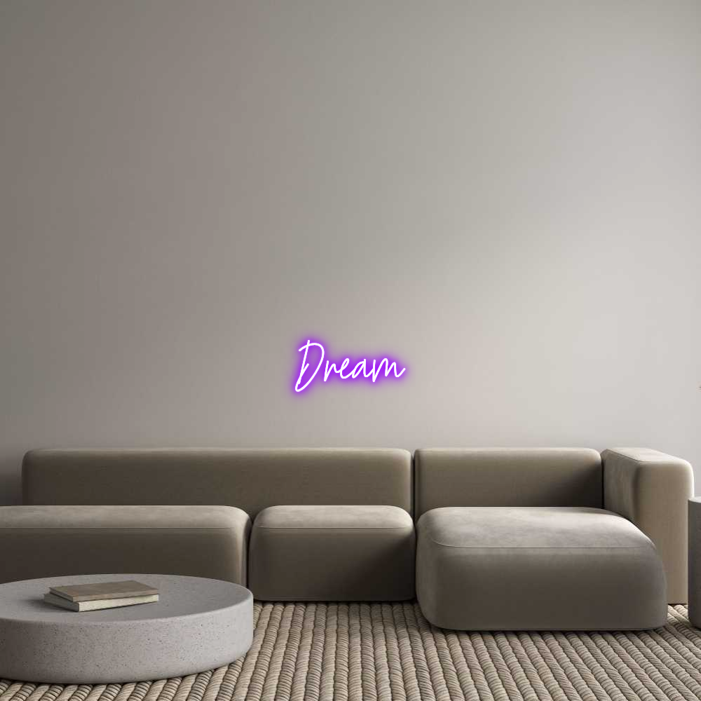 Custom Neon Text - Dream