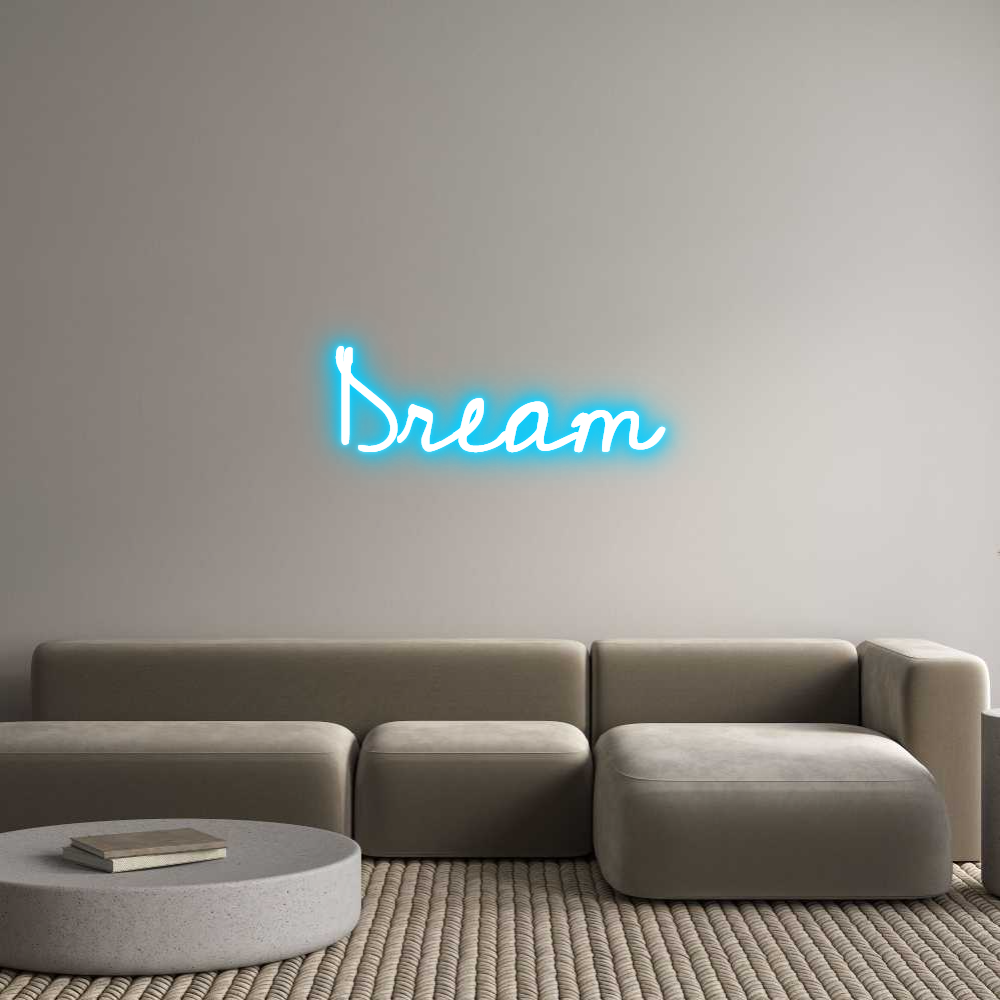 Custom Neon Text - Dream