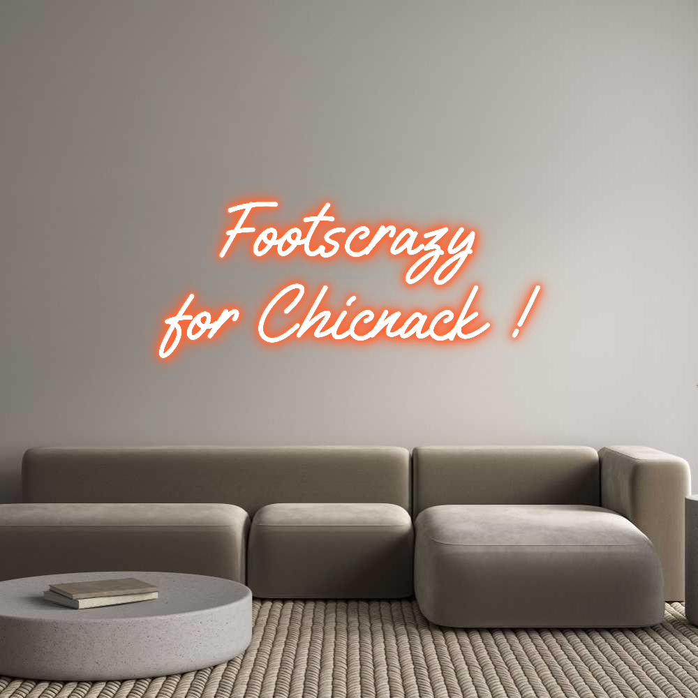 Custom Neon Text - Footscrazy
f...