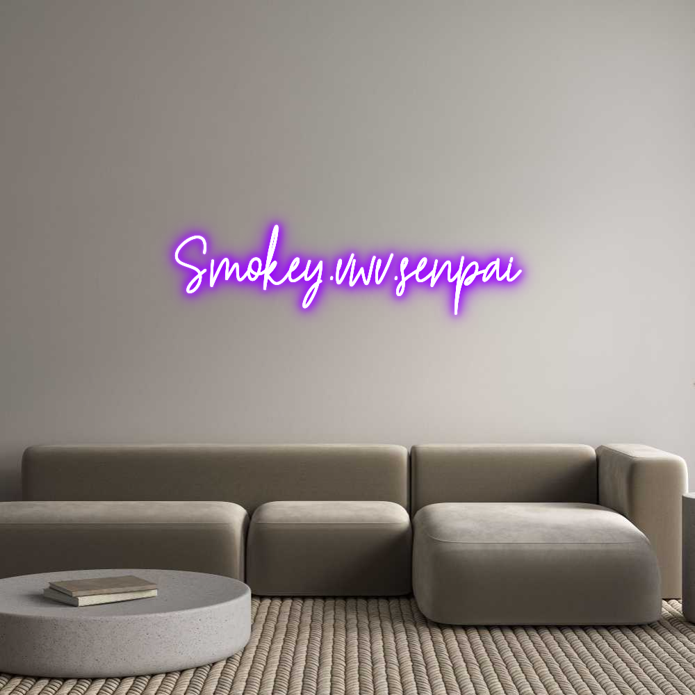 Custom Neon Text - Smokey.vwv.se...