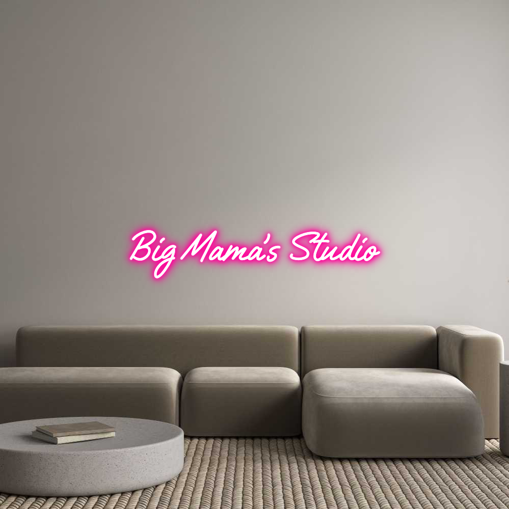 Custom Neon Text - Big Mama’s St...