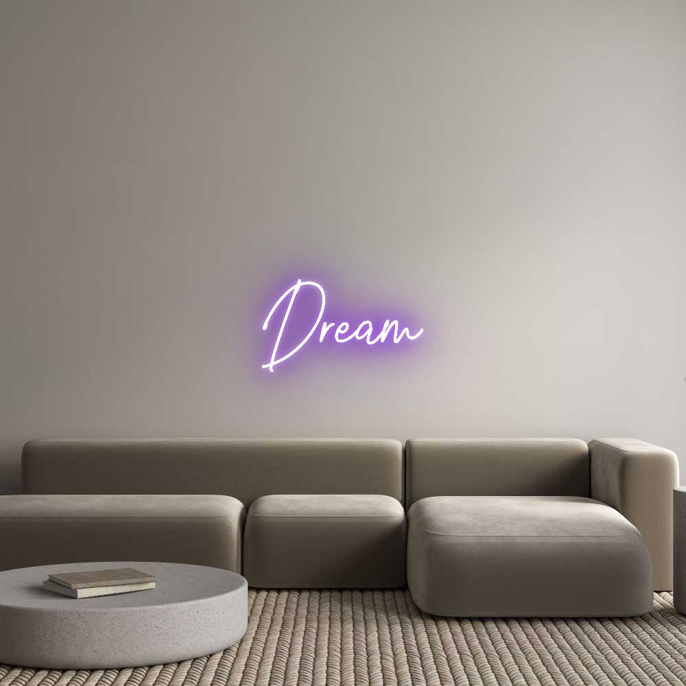 Custom Neon Text - Dream