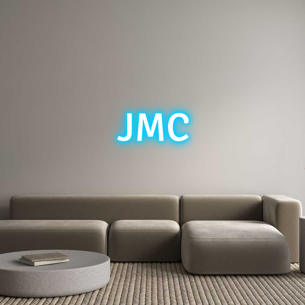 Custom Neon Text - JMC