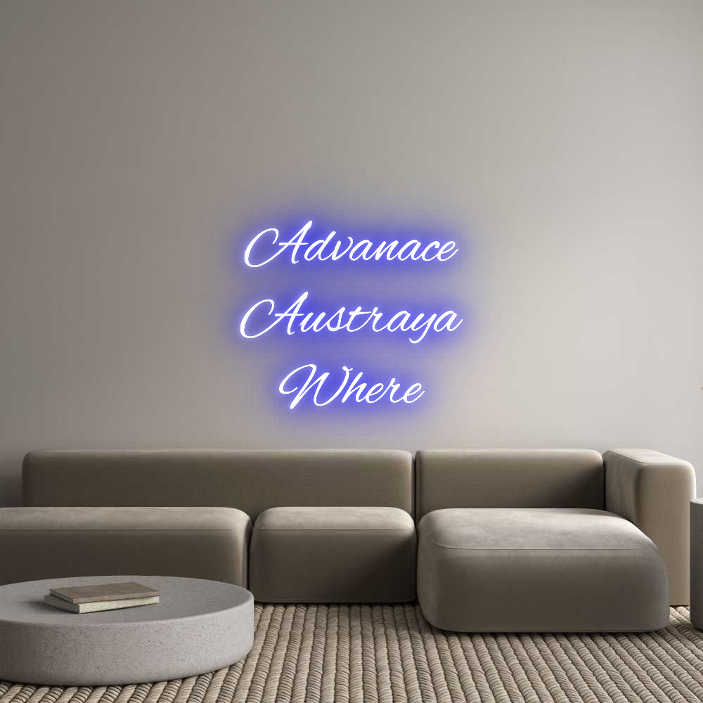 Custom Neon Text - Advanace
Aus...