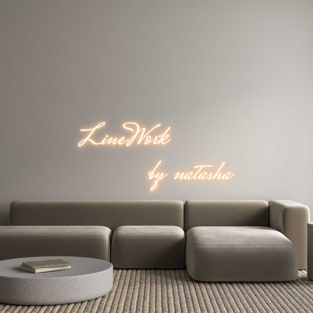 Custom Neon Text - LineWork
...