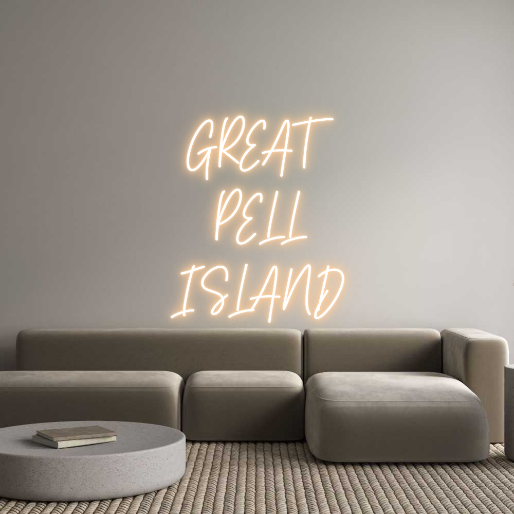 Custom Neon Text - GREAT
PELL
...