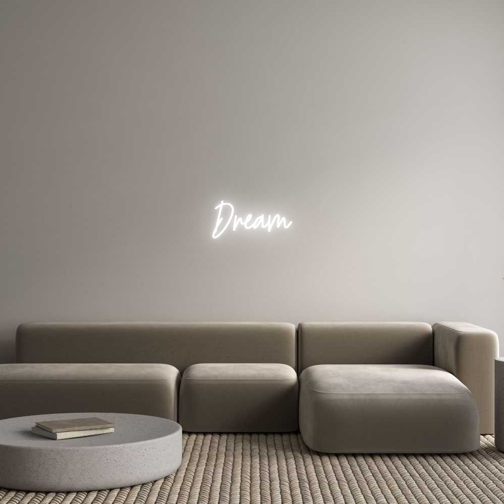 Custom Neon Text - Dream