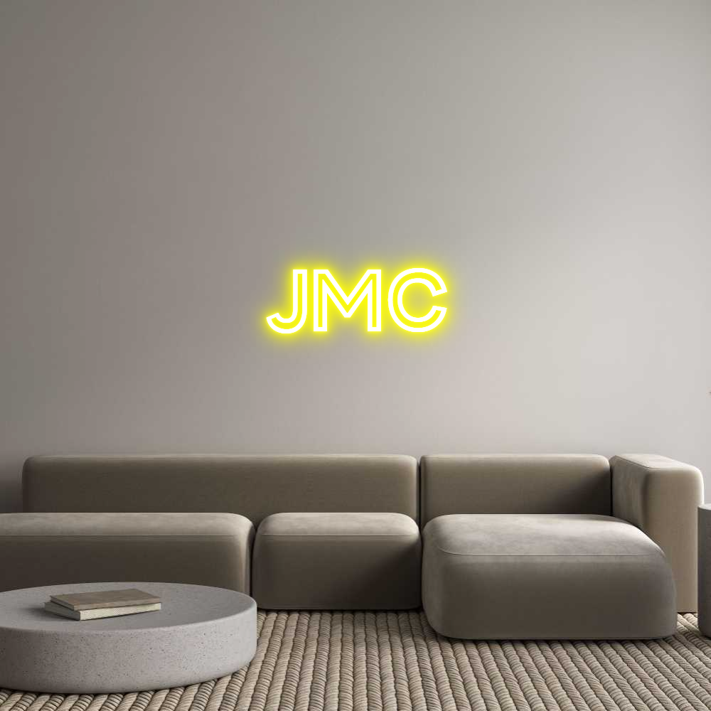Custom Neon Text - JMC