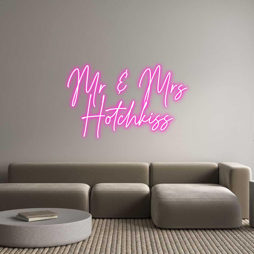 Custom Neon Text - Mr & Mrs
Hot...