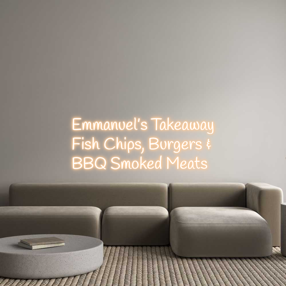 Custom Neon Text - Emmanuel’s Ta...