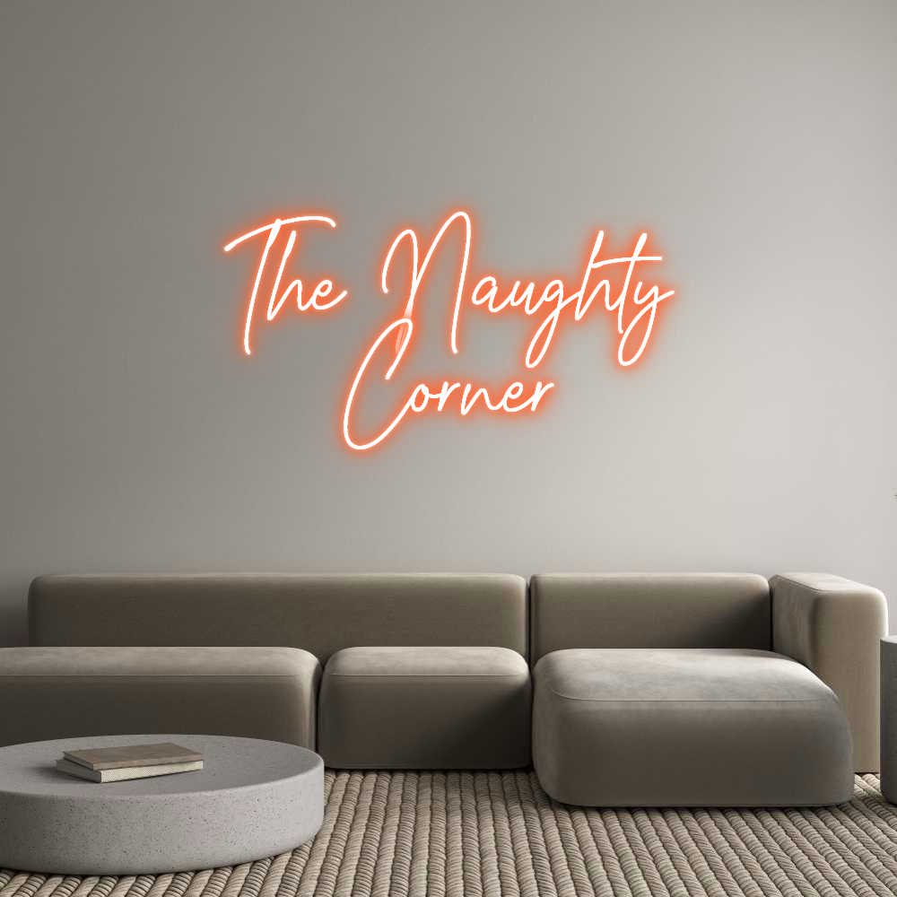 Custom Neon Text - The Naughty
...