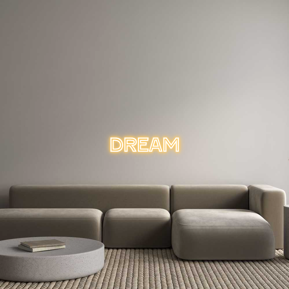 Custom Neon Text - Dream