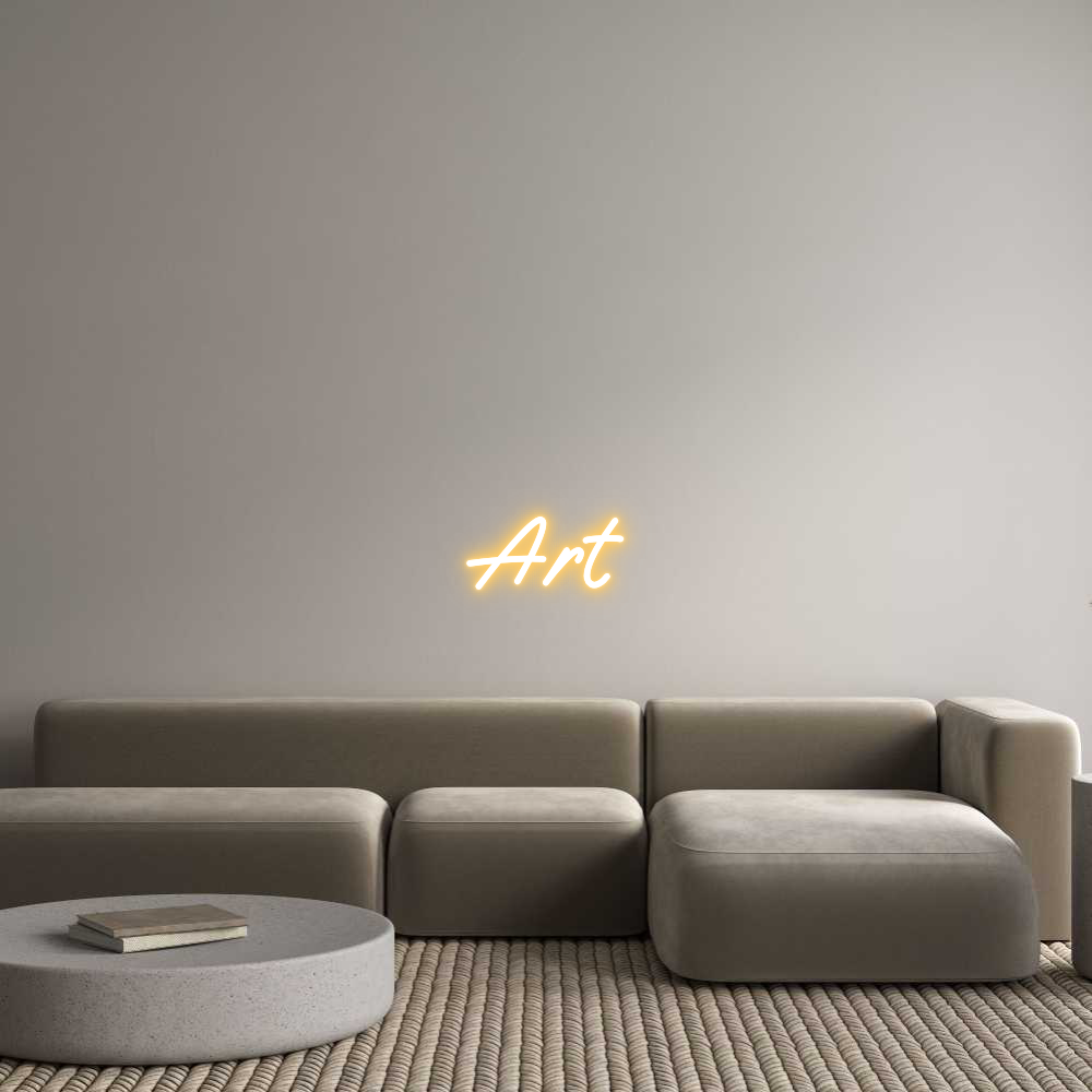 Custom Neon Text - Art