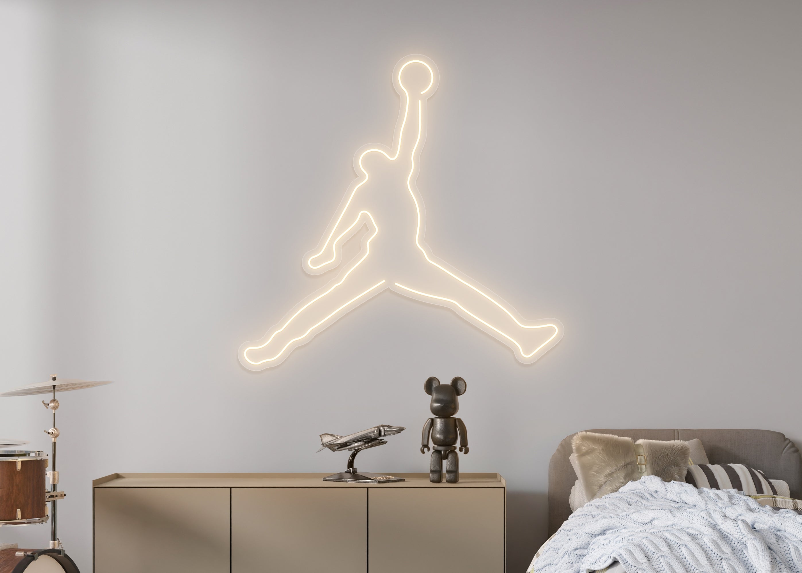 Slam Dunk Basketball LED Neon Sign