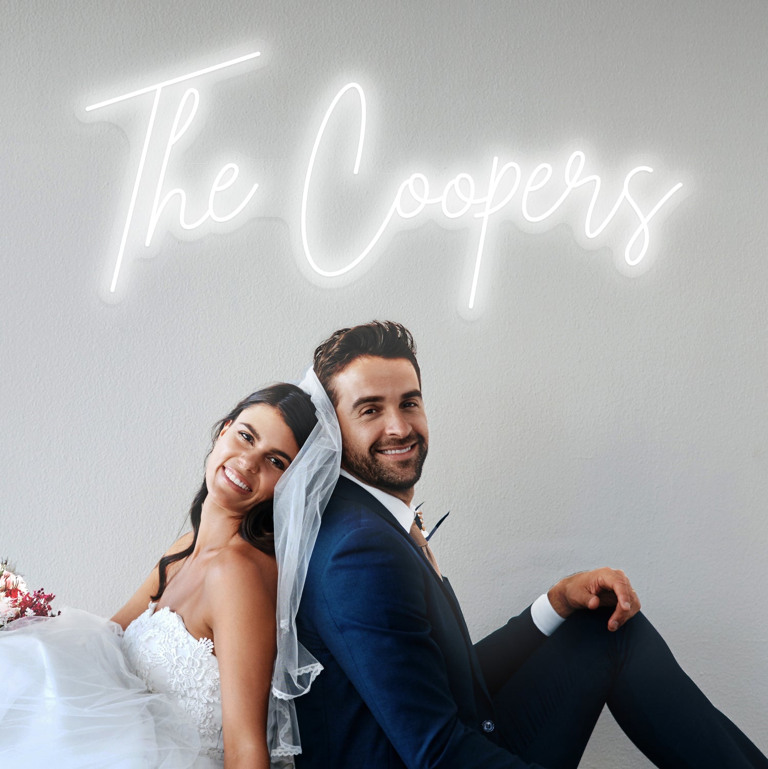 Neon Signs - Custom LED Wedding Sign - Personalised High Quality Made To Order