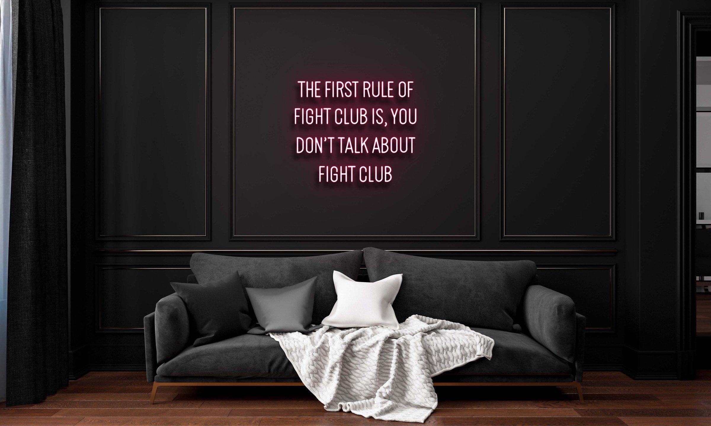 The First Rule of Fight Club is, you don't talk about fight club