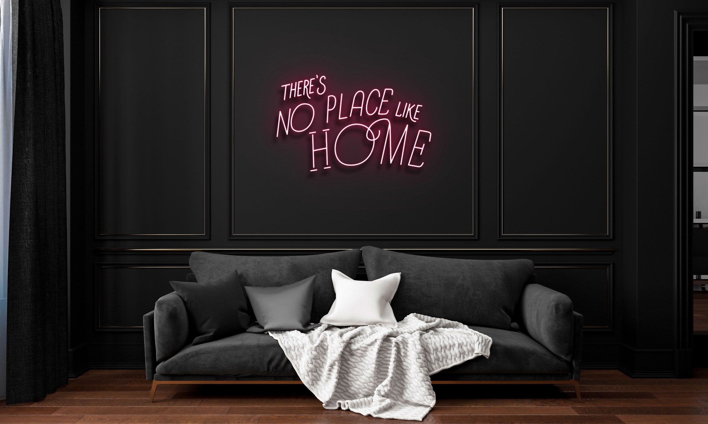 There's no place like HOME (with Big O) LED Neon Sign