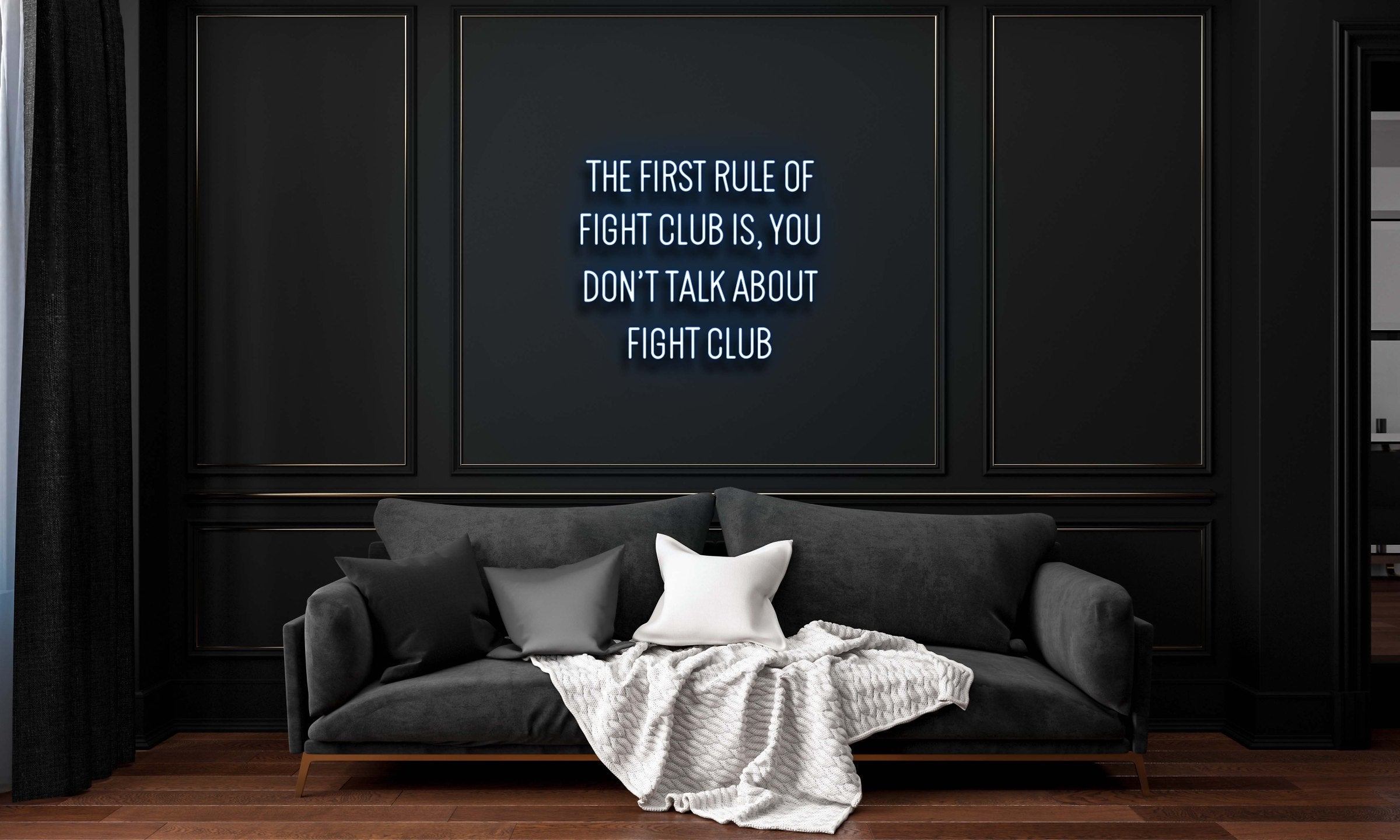 The First Rule of Fight Club is, you don't talk about fight club