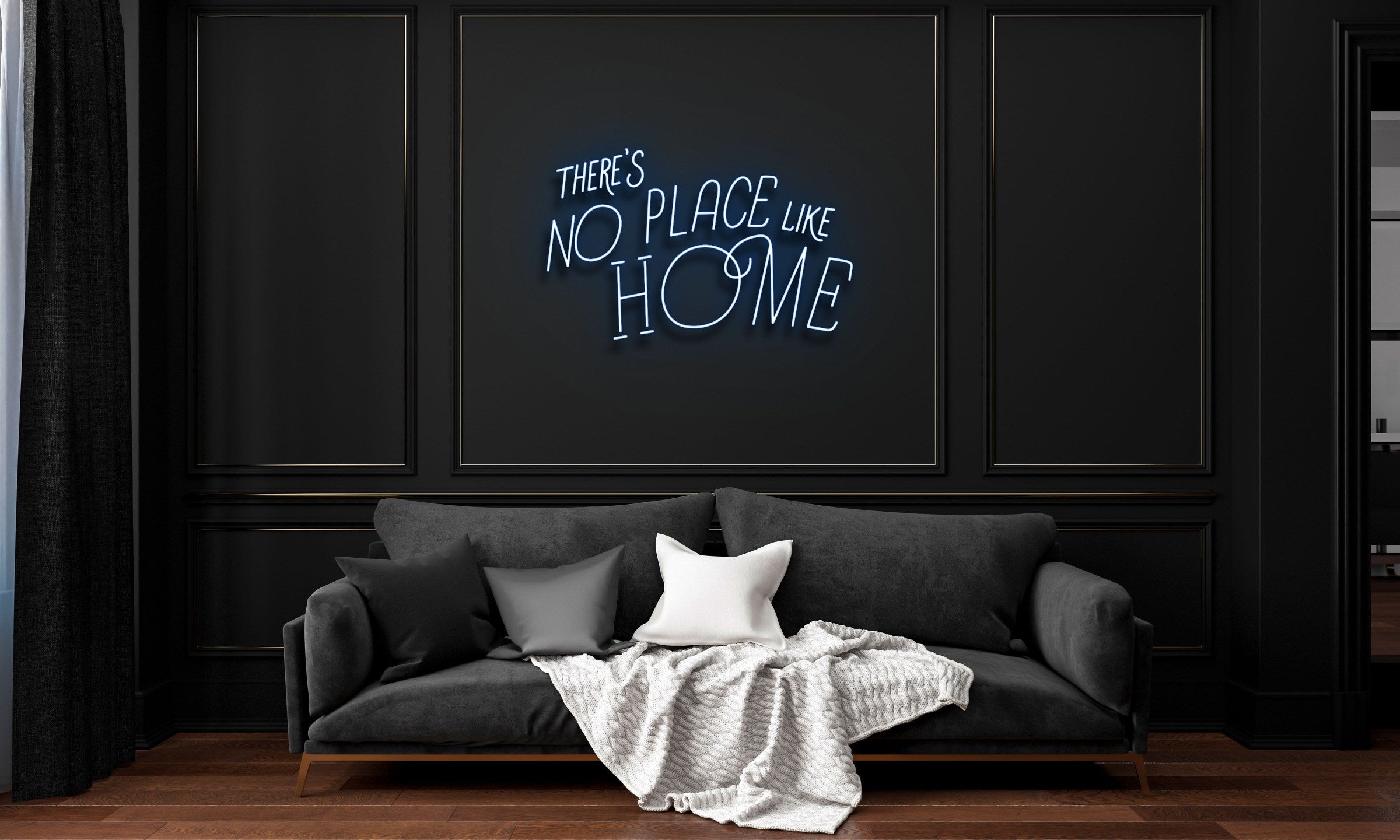 There's no place like HOME (with Big O) LED Neon Sign