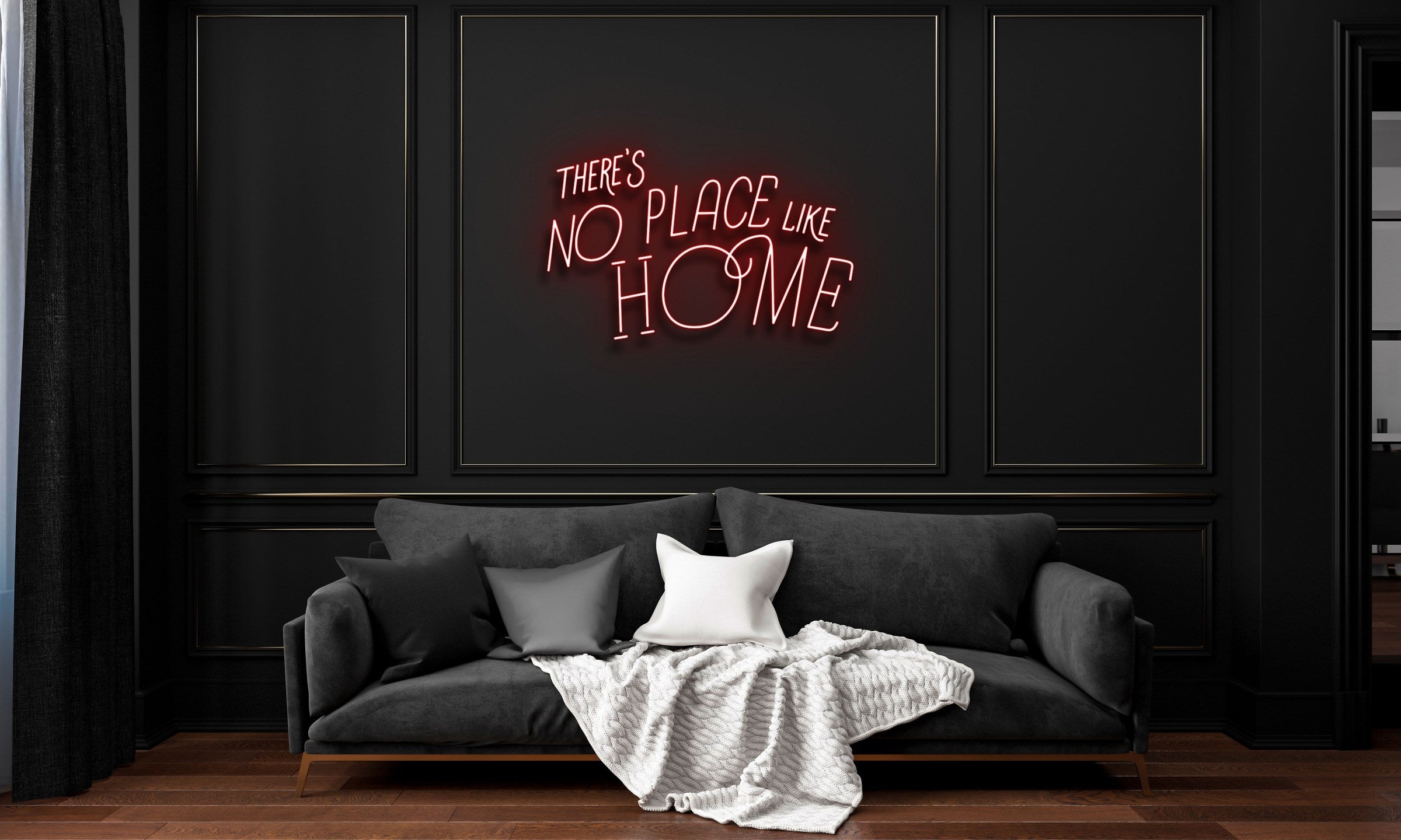 There's no place like HOME (with Big O) LED Neon Sign