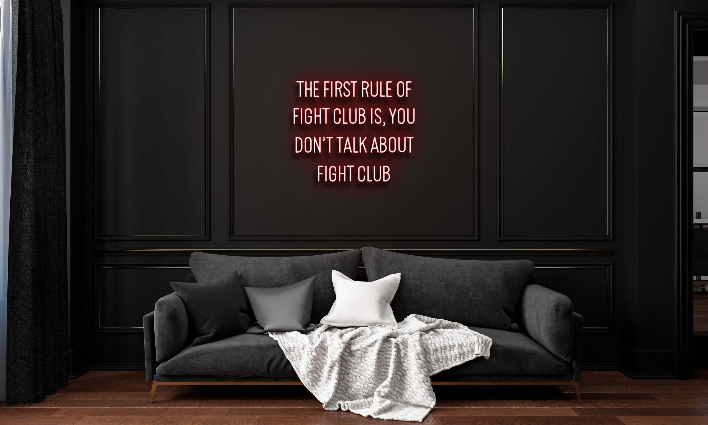 The First Rule of Fight Club is, you don't talk about fight club