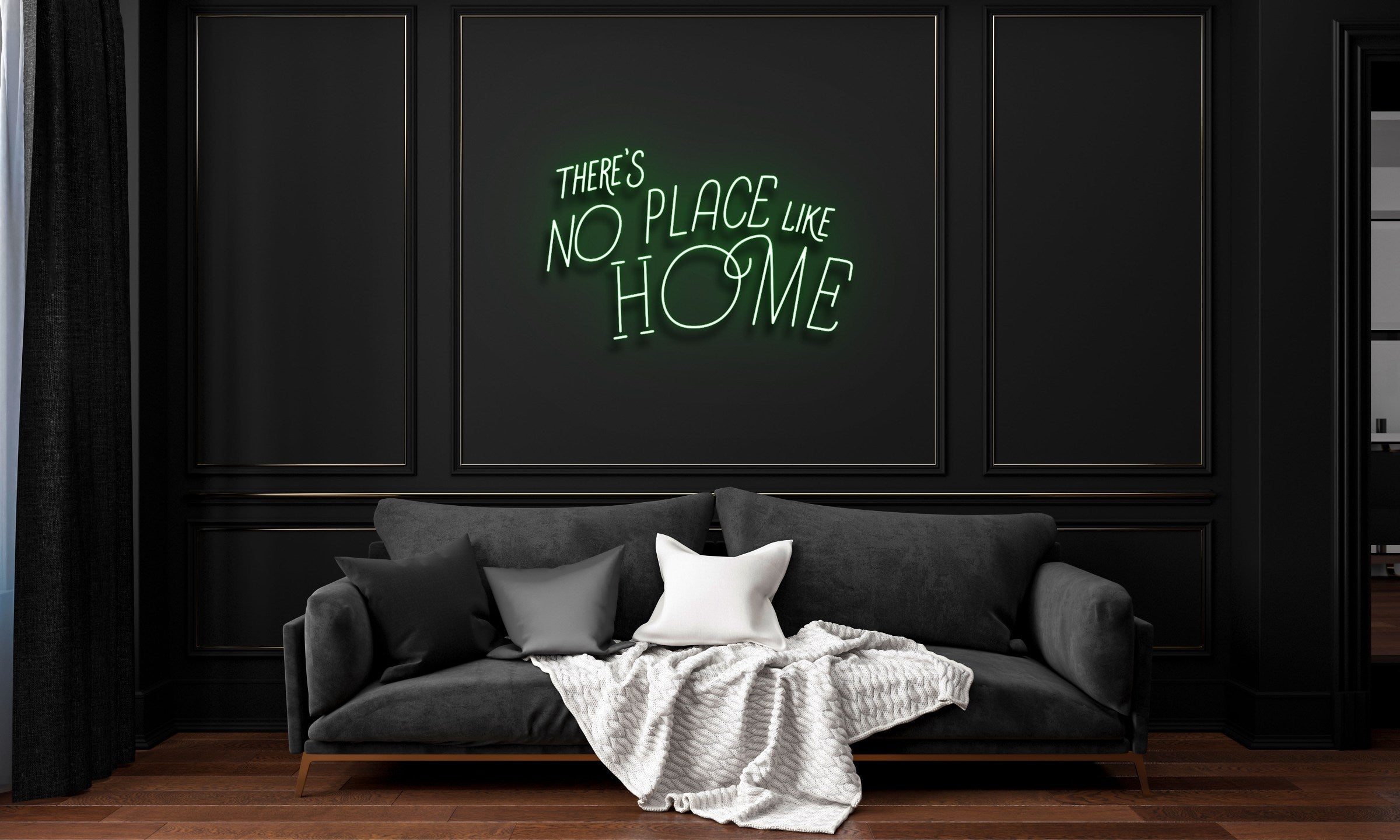 There's no place like HOME (with Big O) LED Neon Sign