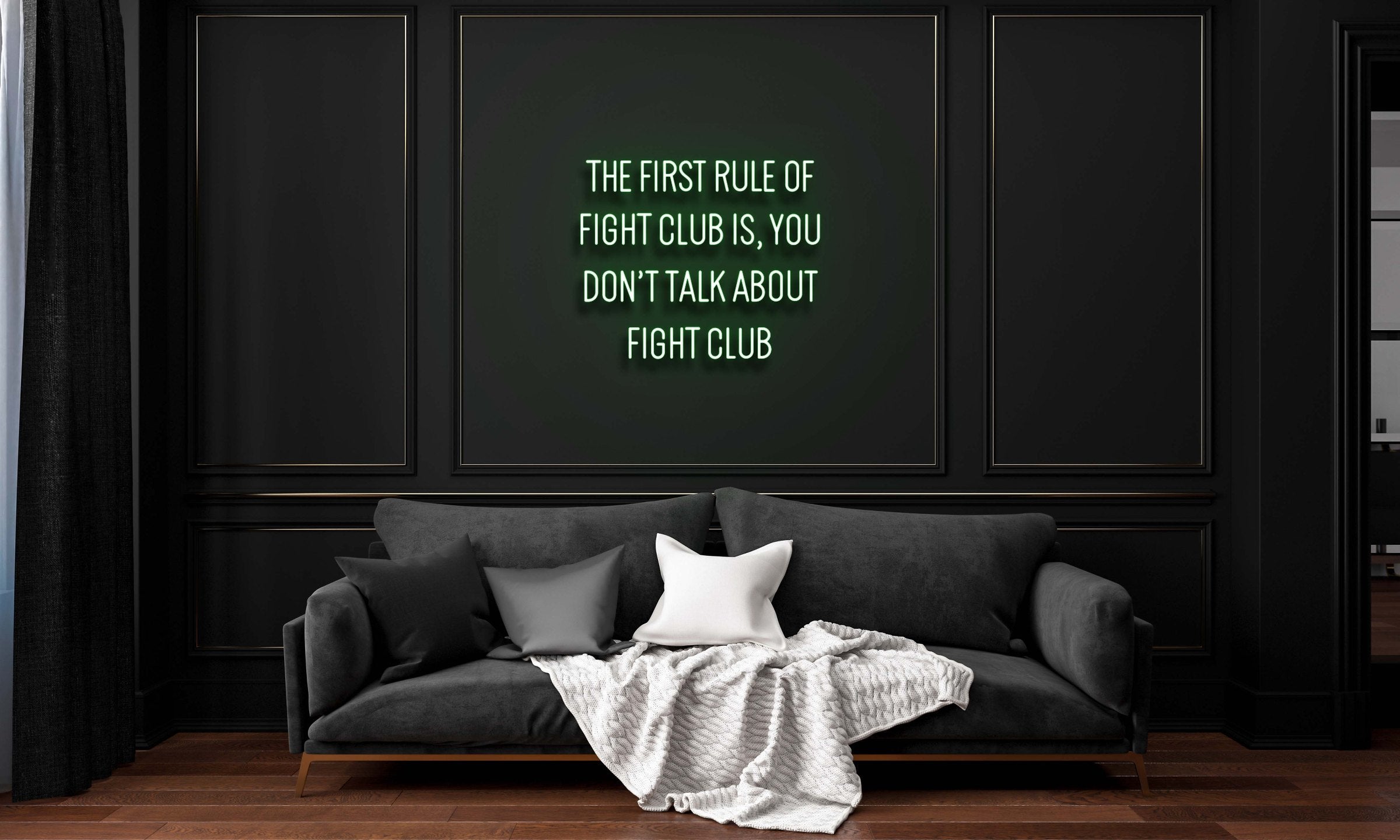 The First Rule of Fight Club is, you don't talk about fight club