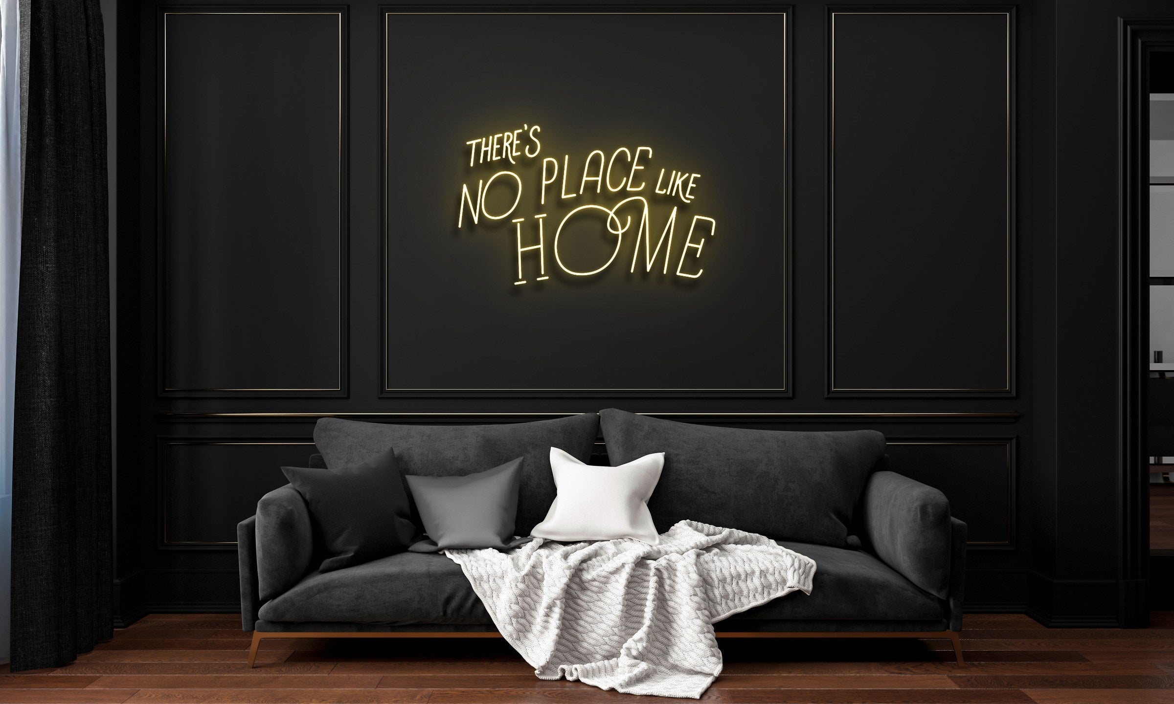 There's no place like HOME (with Big O) LED Neon Sign