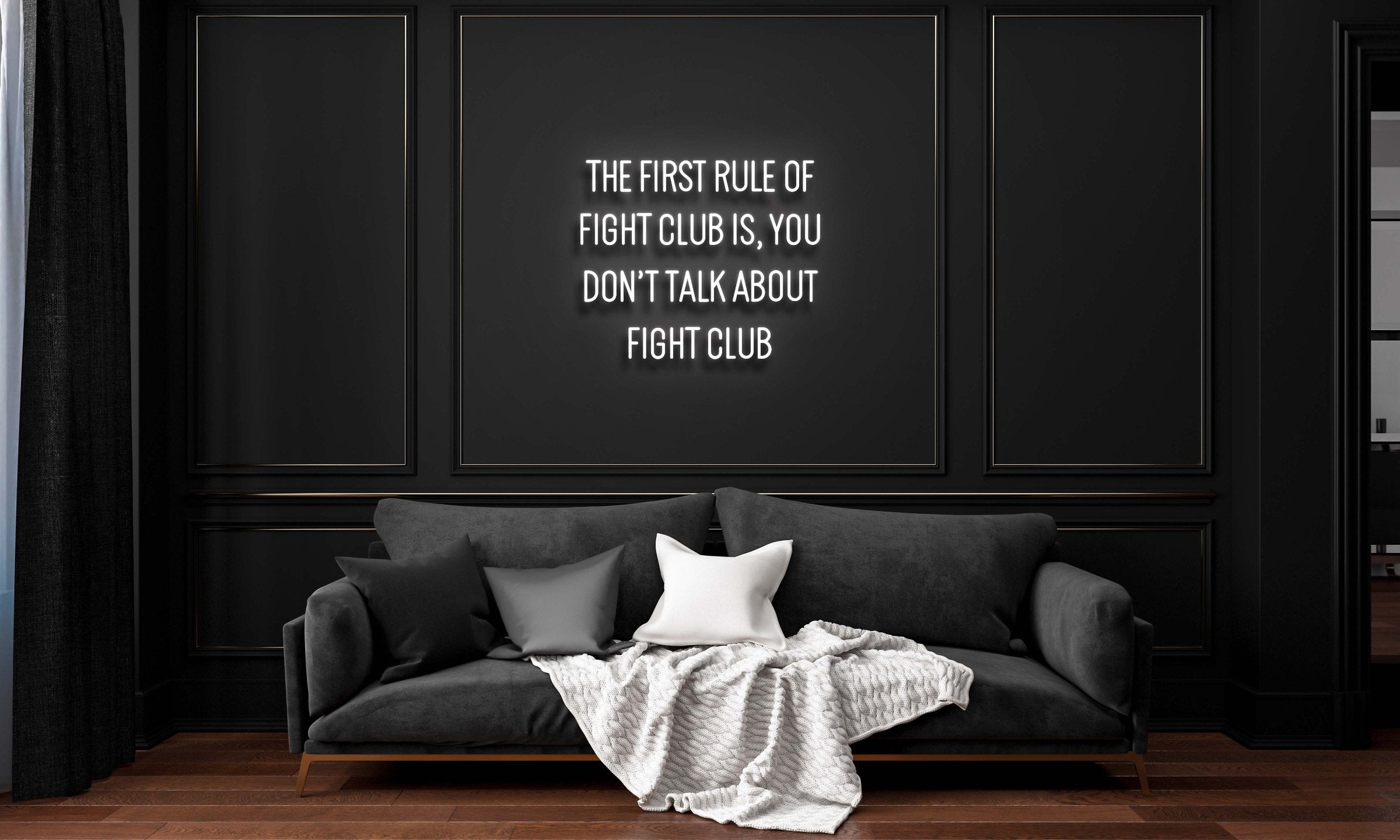 The First Rule of Fight Club is, you don't talk about fight club