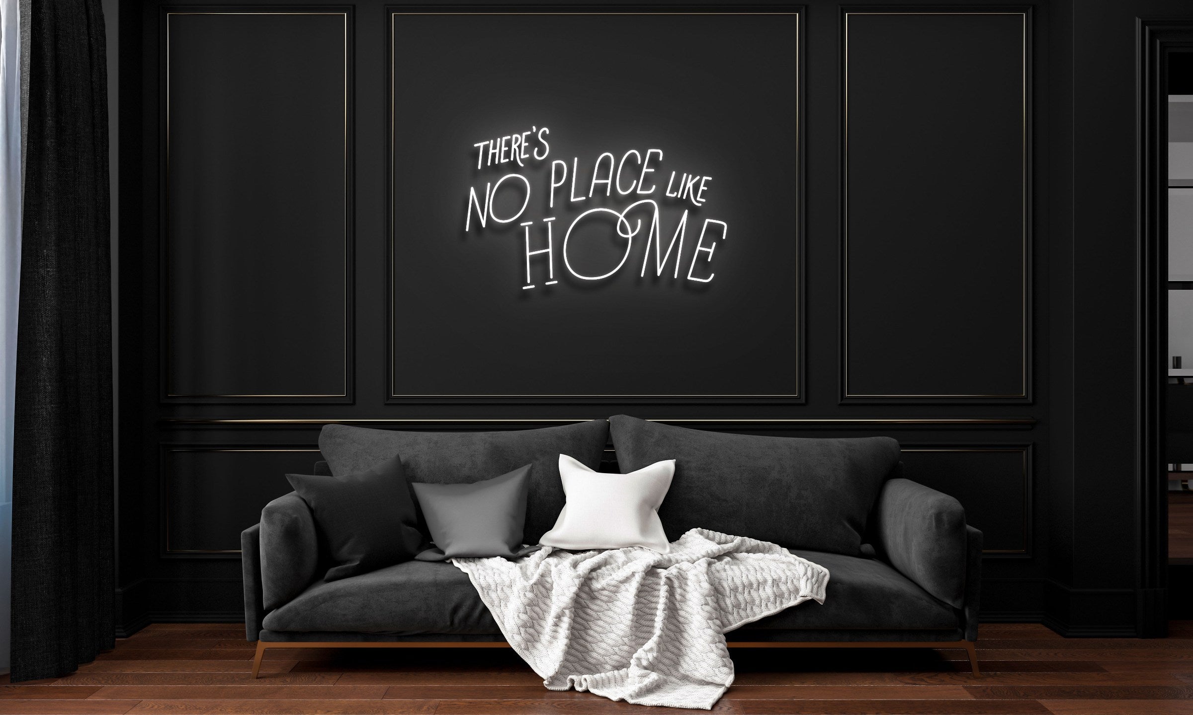 There's no place like HOME (with Big O) LED Neon Sign