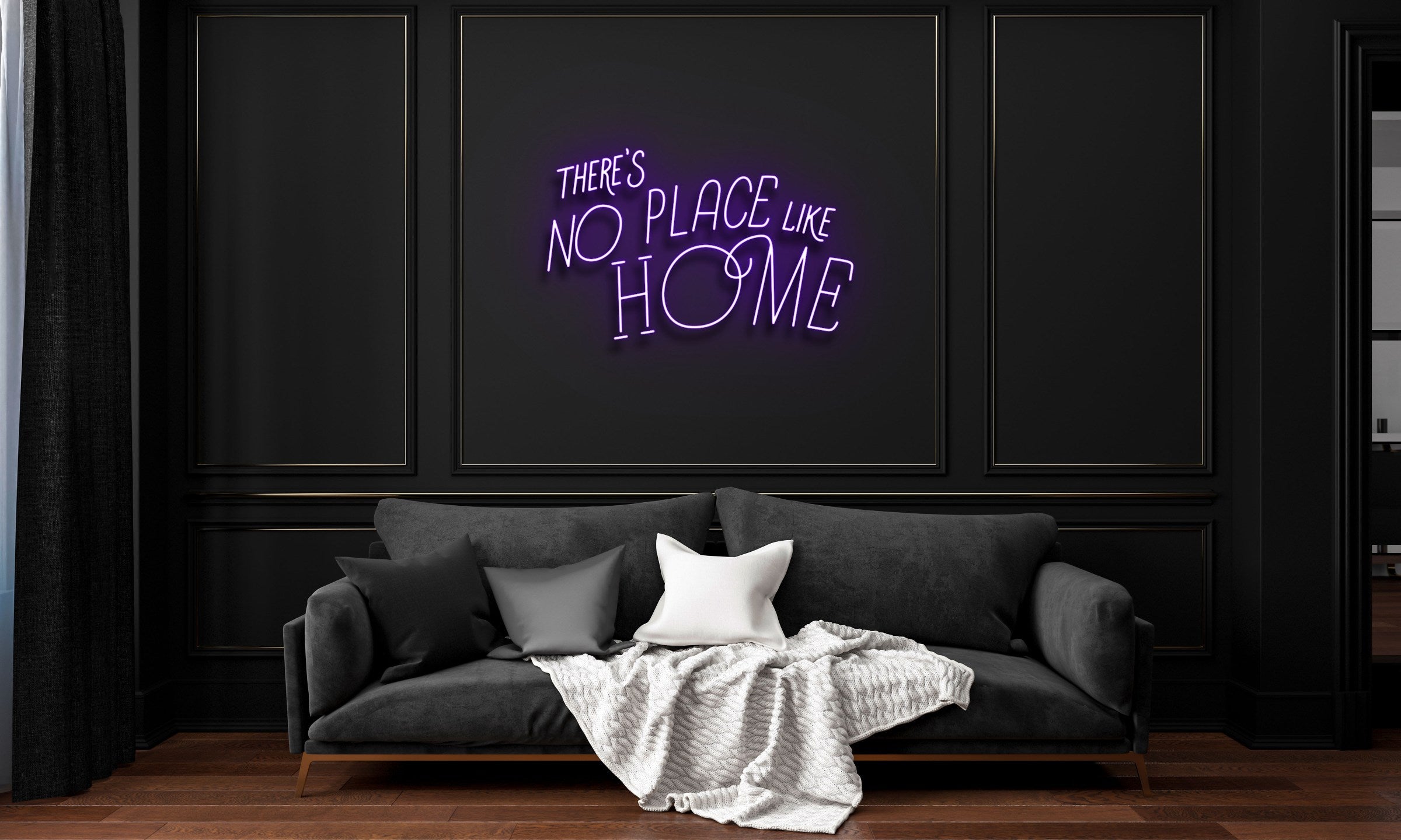There's no place like HOME (with Big O) LED Neon Sign