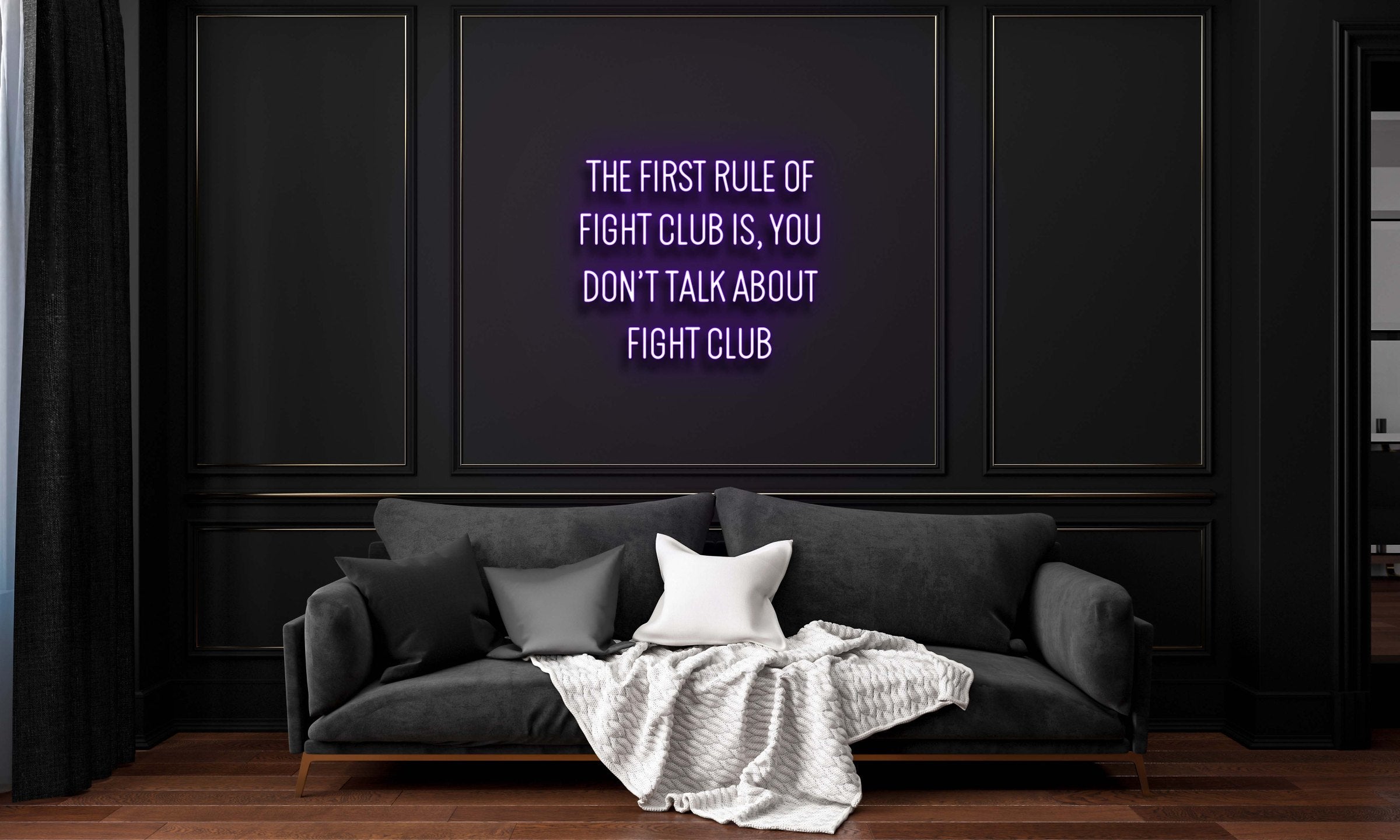 The First Rule of Fight Club is, you don't talk about fight club