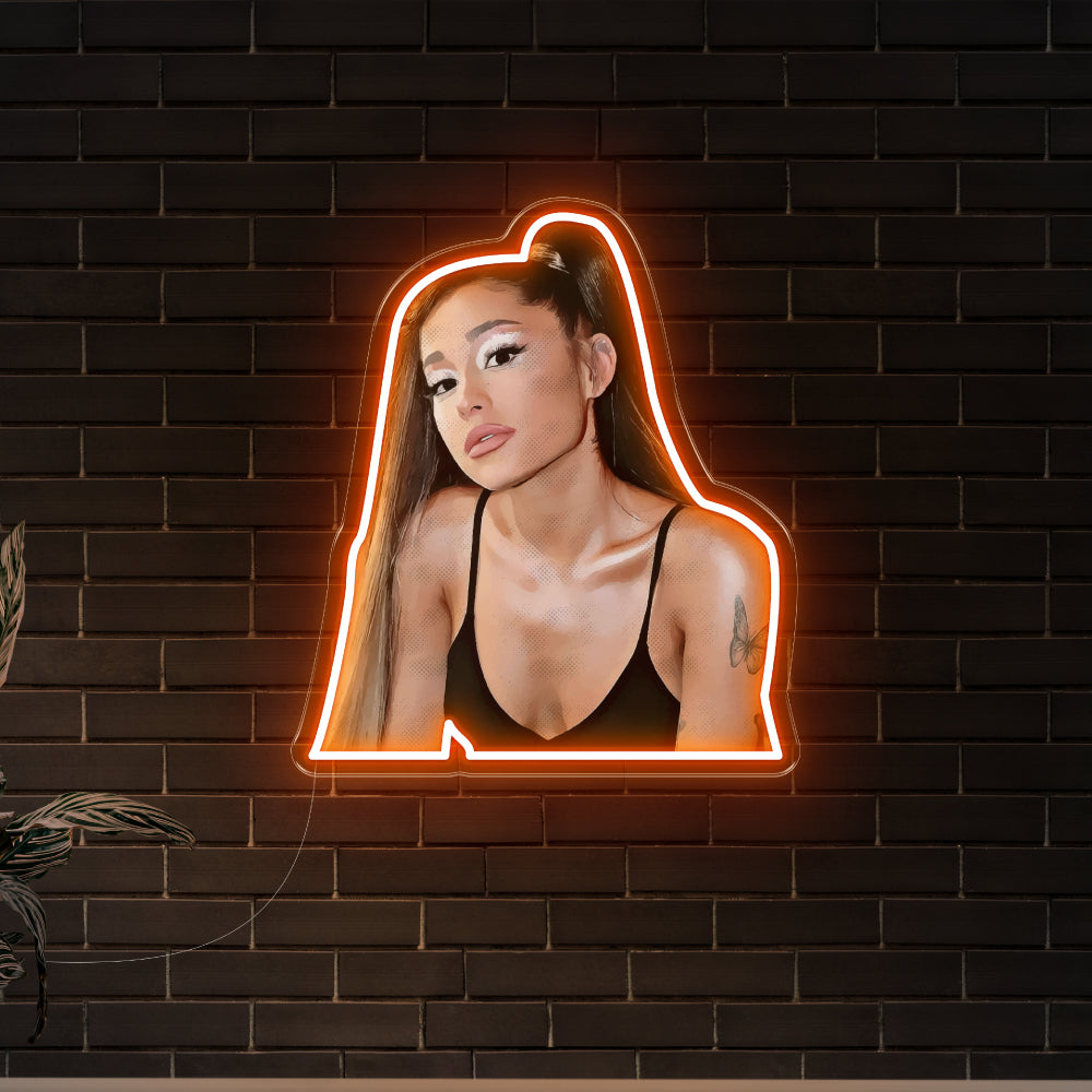 Ariana Grande Art LED Neon Sign