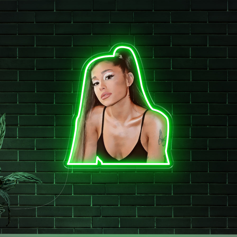 Ariana Grande Art LED Neon Sign