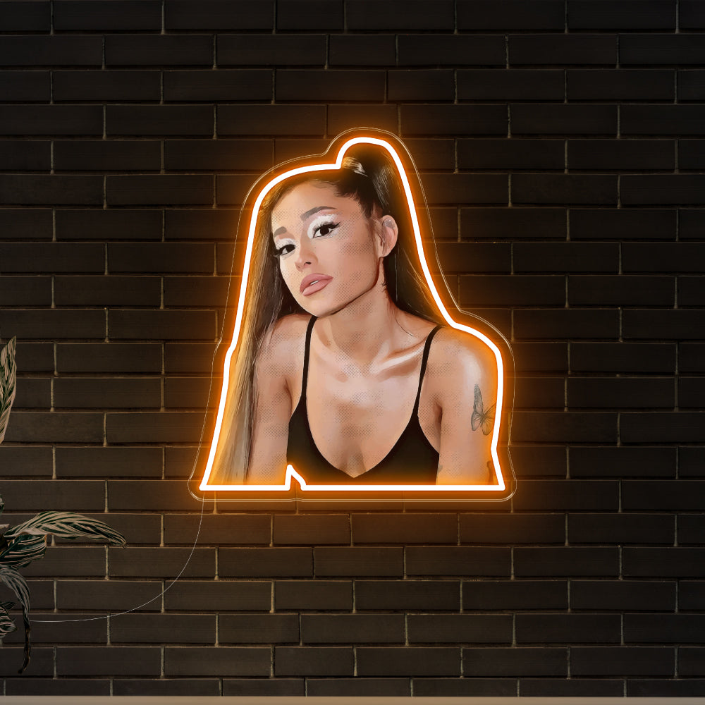 Ariana Grande Art LED Neon Sign