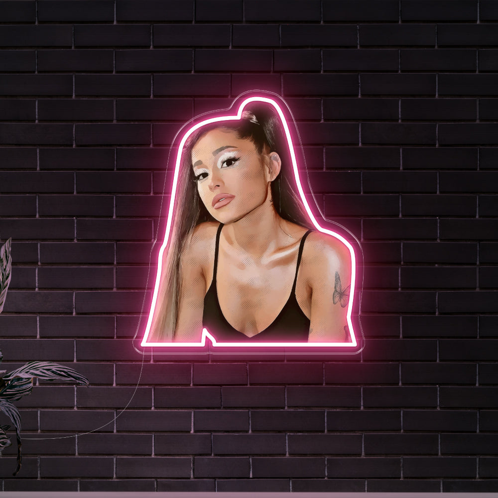 Ariana Grande Art LED Neon Sign