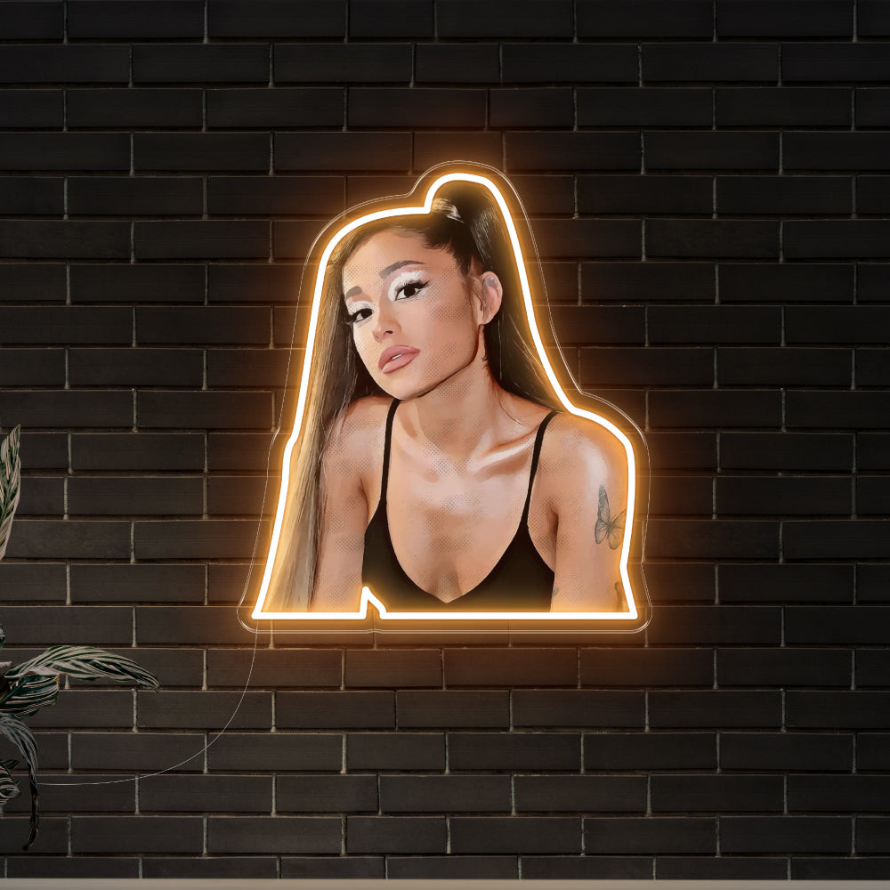 Ariana Grande Art LED Neon Sign