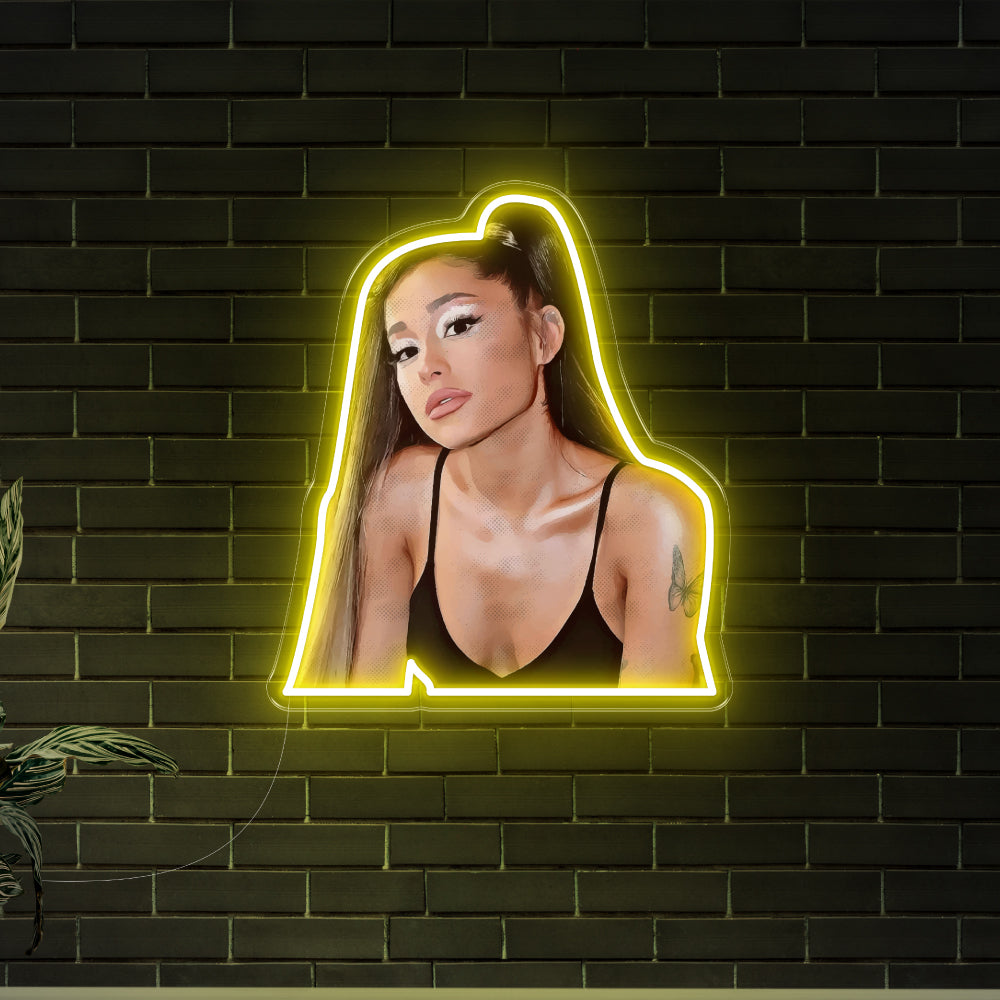 Ariana Grande Art LED Neon Sign