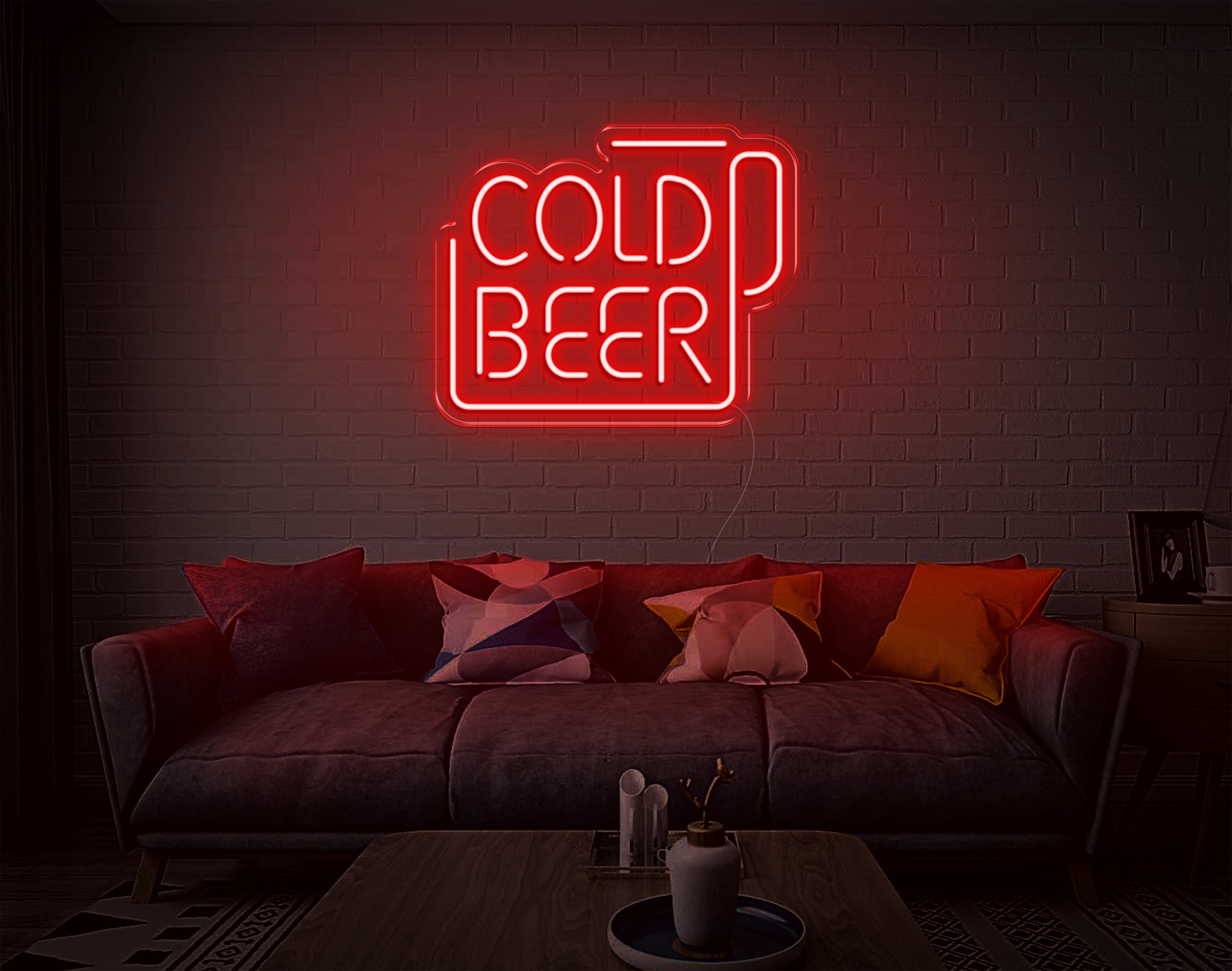 Cold Beer LED Neon Sign